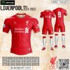 Mẫu áo đá banh CLB Liverpool sân nhà màu đỏ